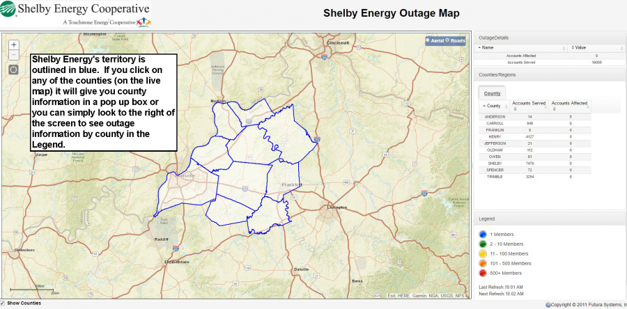 Blue Ridge Electric Power Outage Map Maping Resources