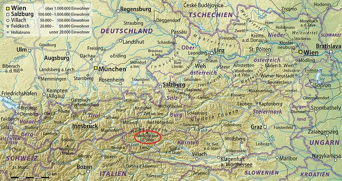 Großglockner Karte | Karte