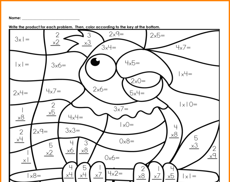 Free Coloring Worksheets For 2nd Graders - Ideas Limitless