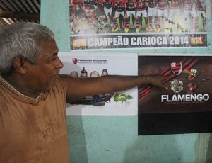 Sales Ferreira da Silva, 52 anos, é o dono do Bar do Flamengo (Foto: Hugo Crippa) Sales Ferreira da Silva, 52 anos, é o dono do Bar do Flamengo (Foto: Hugo Crippa)