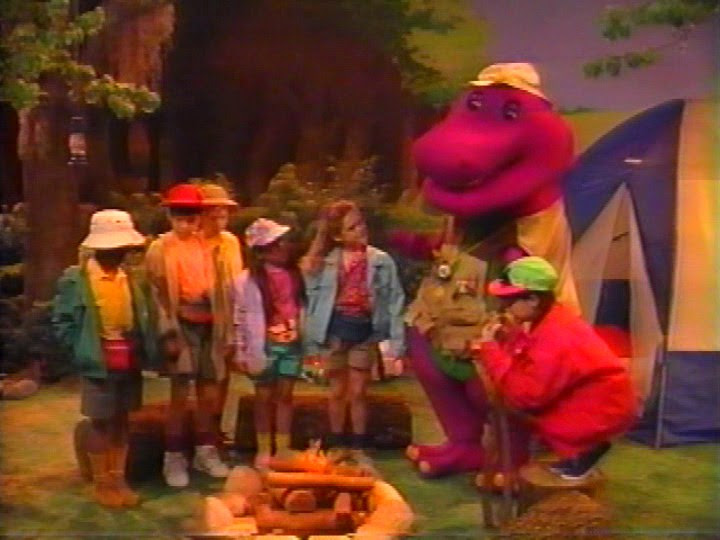 Barney Backyard Gang Cast  Image  Barney Favorites Vol 1 VHS.png