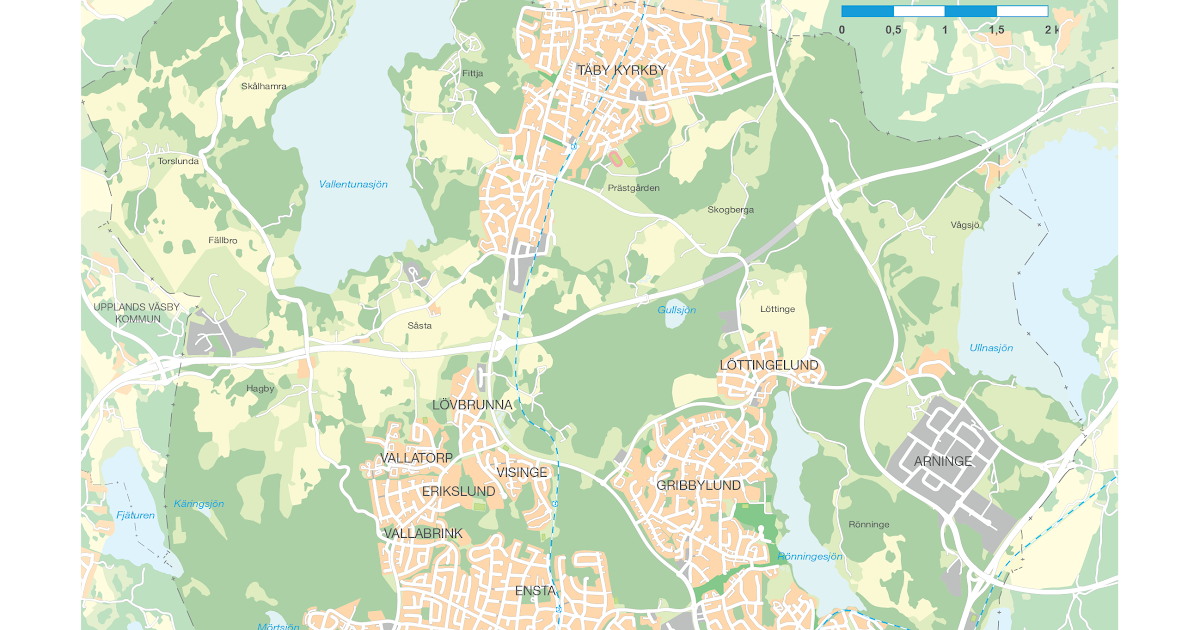 Täby Kommun Karta | Karta