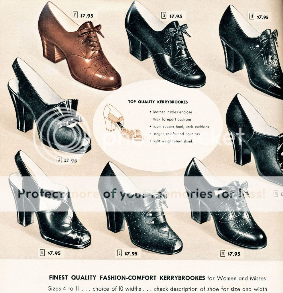 what-i-found: Sears, Roebuck and Co. Catalog from 1948 - Shoes! (and ...