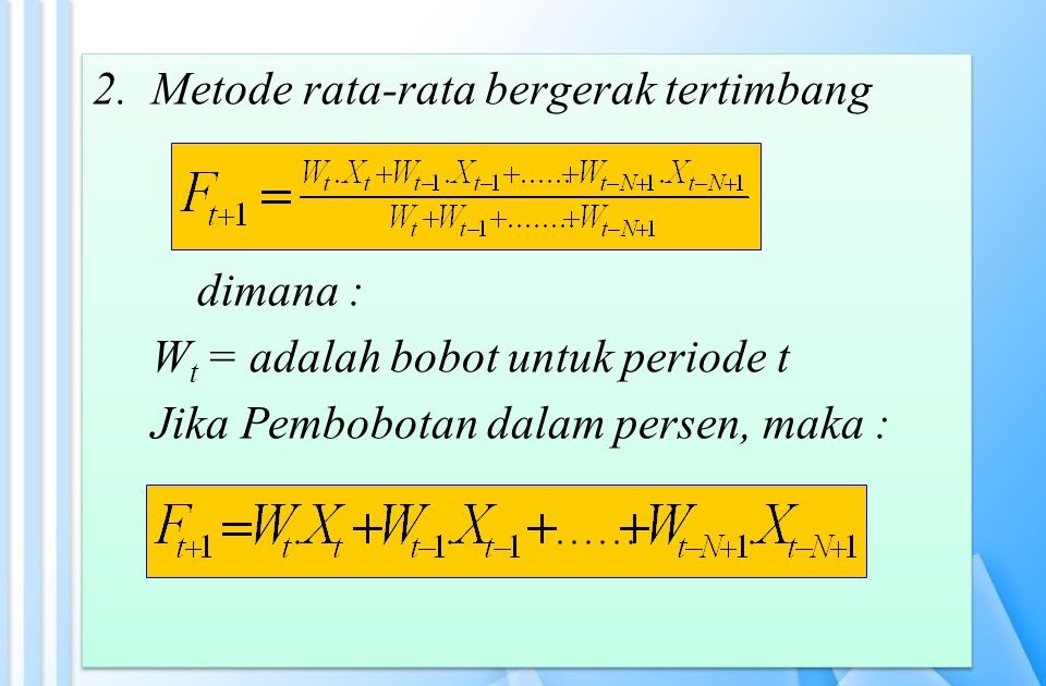 Rata Rata Gabungan