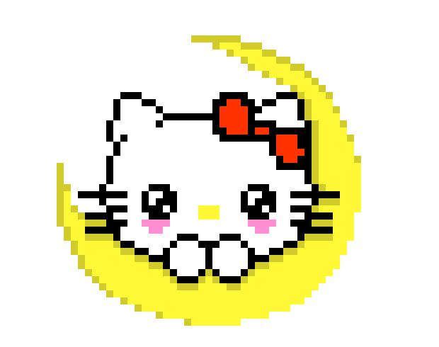 壮大 Hello Kitty Png Pixel 壁紙 配布