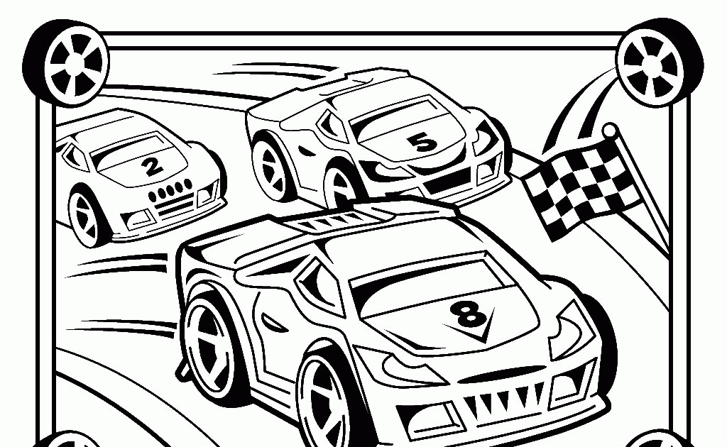 Race Car And Race Track Coloring Pages Coloring Home - Coloring Pages