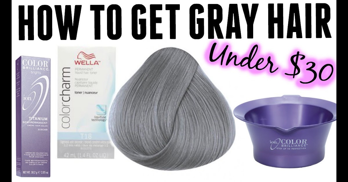 Blue Based Demi Permanent Hair Color for Gray Hair - wide 10