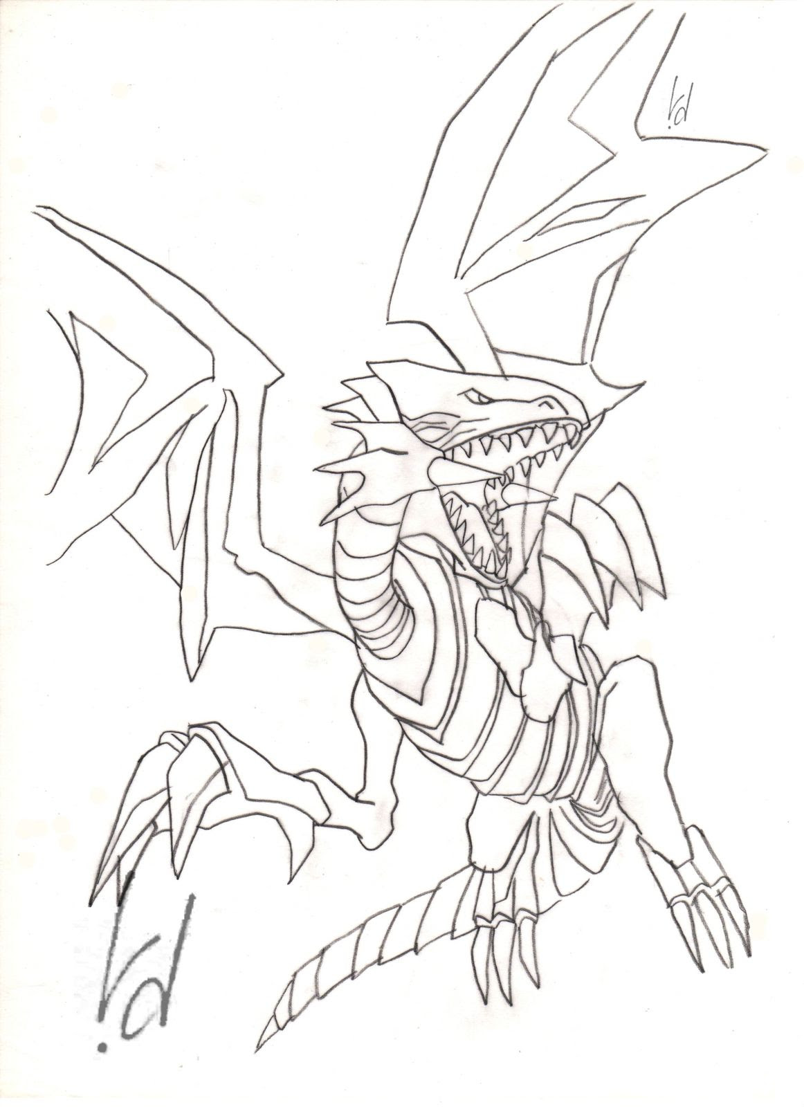 Frais Coloriage Dragon Blanc Aux Yeux Bleus  Haut Coloriage HDImages