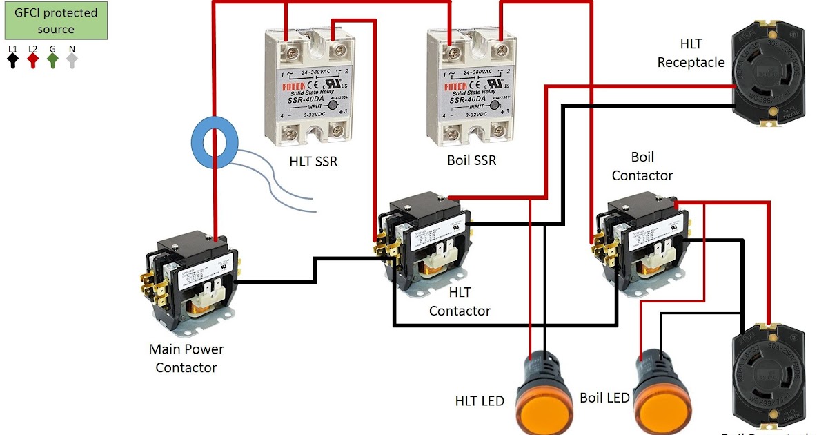 240v Lighting Contactor Wiring Diagram | schematic and wiring diagram