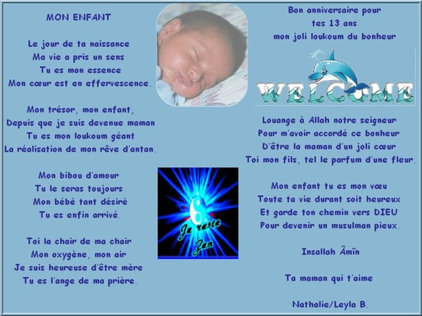 Joyeux Anniversaire Mon Petit Fils