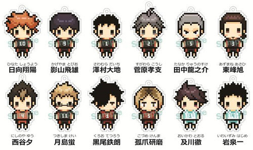 最高ハイキュー キャラクター 名前 アニメ画像