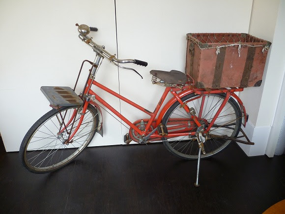 一番館 ヤフオク 白い自転車