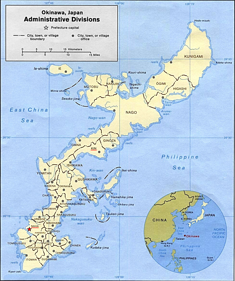 Map Of Okinawa | World Map 07