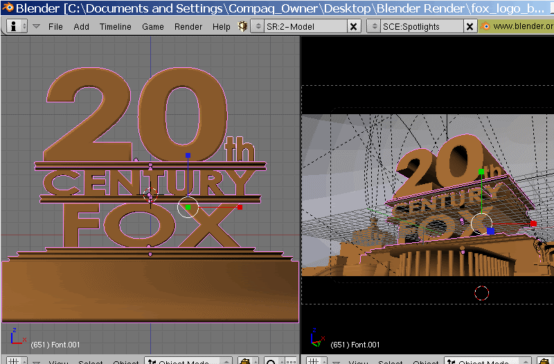 20th Century Fox (1935) (Color Open Matte) by AmazingCleos on