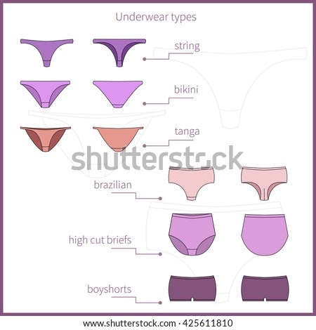 Women`s Underwear Kit Front View