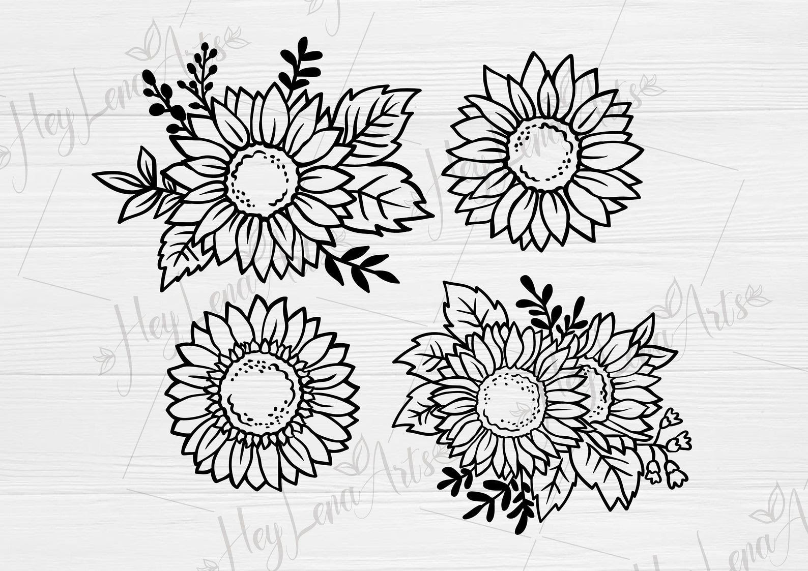 Free 77 Boho Flower Bouquet Svg SVG PNG EPS DXF File