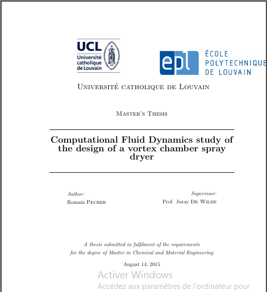 Master Thesis Cover Page Template - Thesis Title Ideas for College