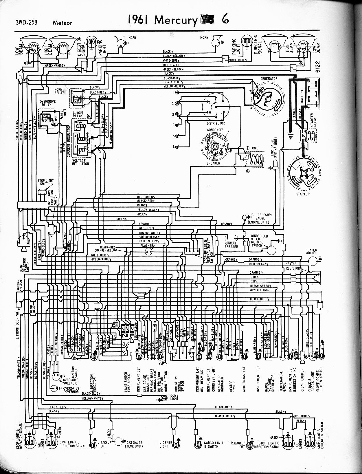 1967 Mercury Monterey Wiring Diagram