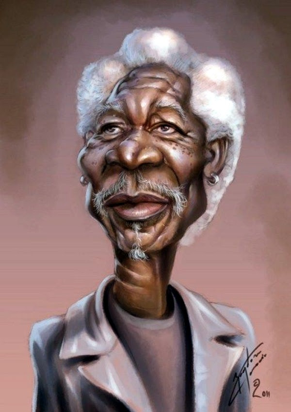 Portrait Caricatures Of Famous Peoples (1)
