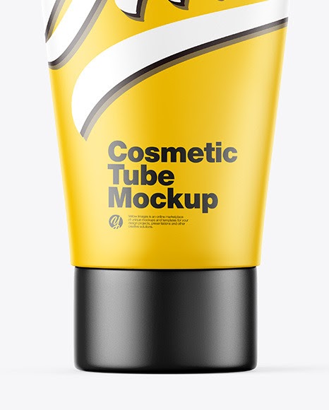 Download Cosmetic Logo Mockup Yellowimages Free Psd Mockup Templates PSD Mockup Templates