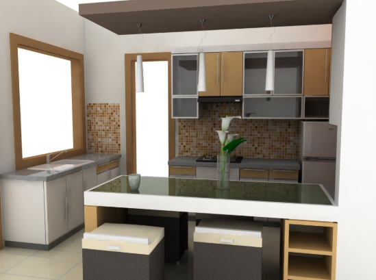 Desain Dapur  Minimalis  Ukuran  2x3  Meter  Berbagai Ukuran 