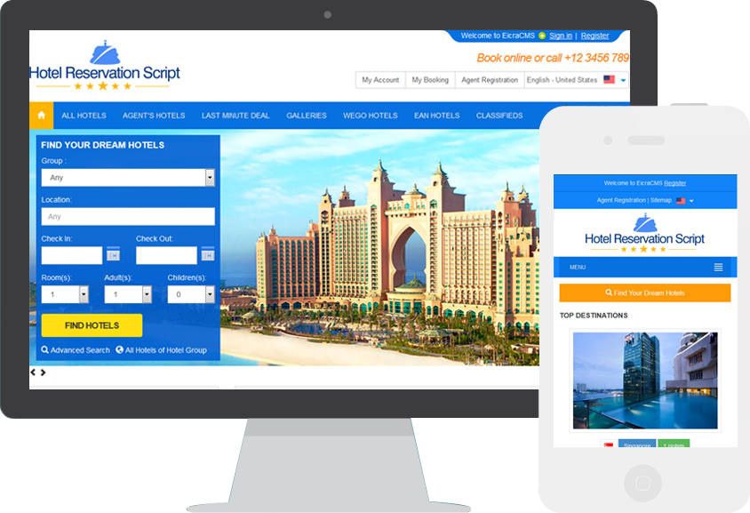 Hotel Reservation Booking Script - KOOBOYz