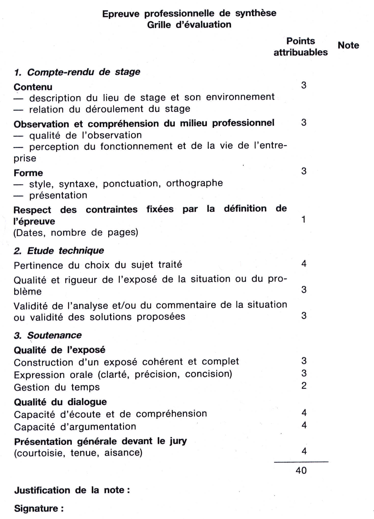 Exemple De Sommaire D Un Rapport De Stage Le Meilleur Exemple