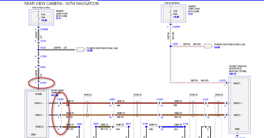 35 Ford F150 Backup Camera Wiring Diagram