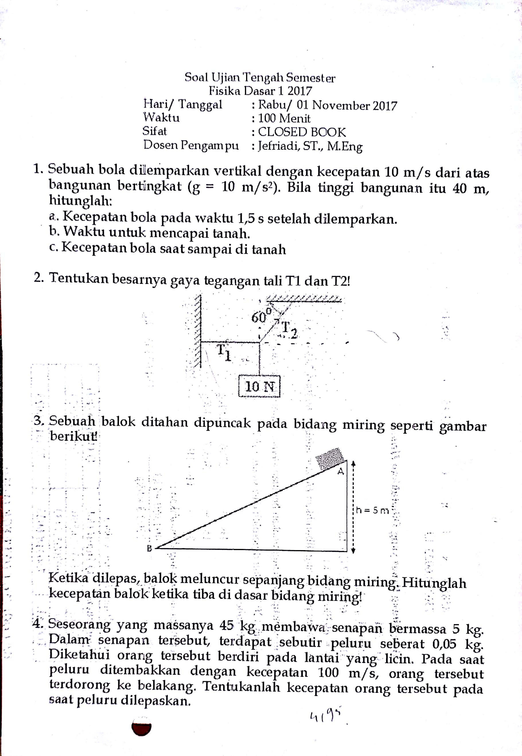 Contoh Soal Dan Jawaban Teknik Gambar Bangunan - Tempat Berbagi Gambar