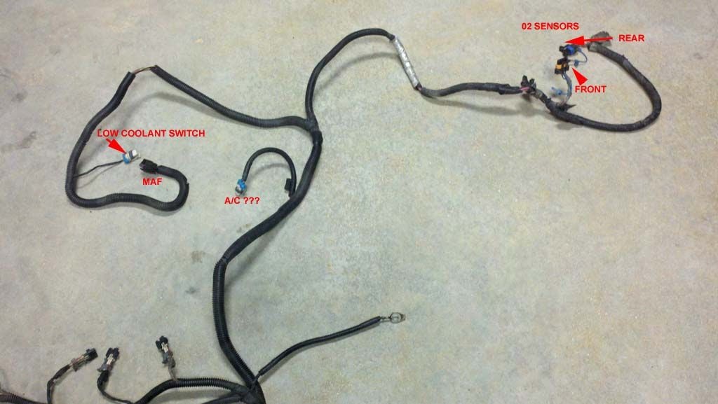 5 3 Vortec Engine Wiring Harness - Wire