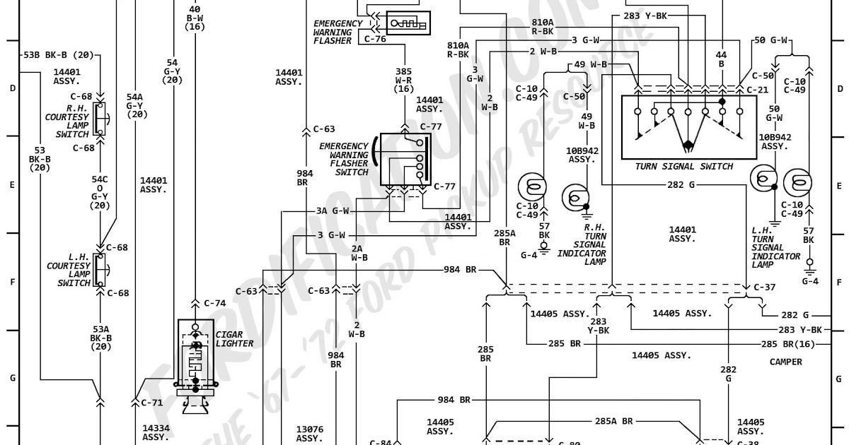 78 Ford Ignition Switch Wiring Diagram - Wiring Diagram Manual