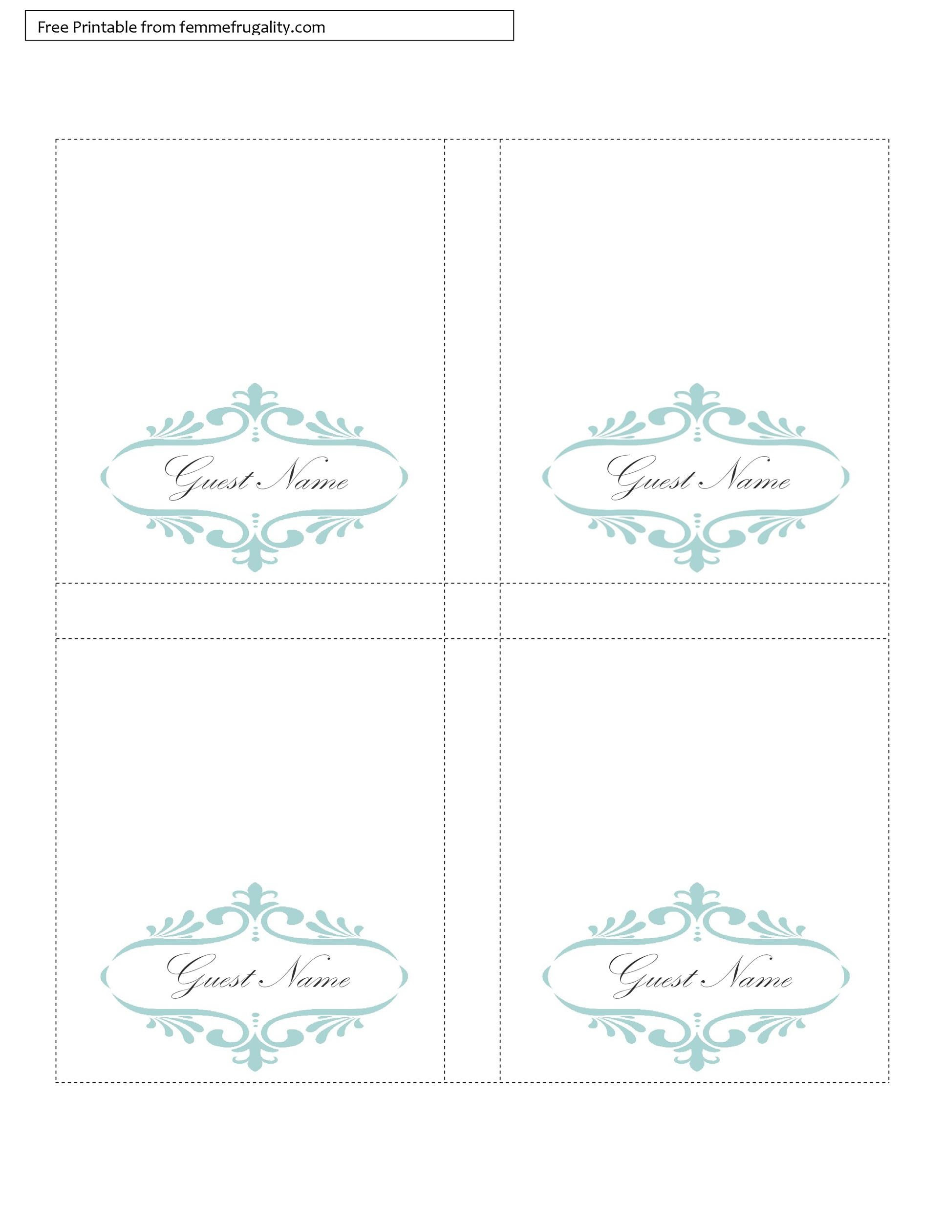 Editable Free Printable Food Labels For Buffet Table - Latest Within Free Tent Card Template Downloads