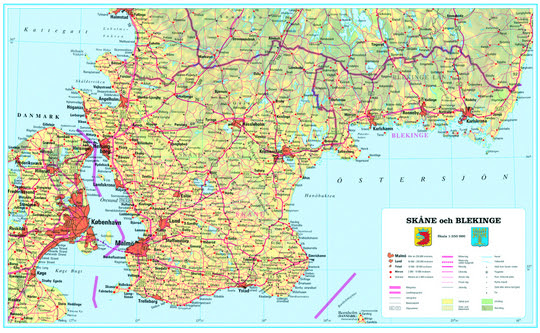 Karta Skåne Och Blekinge – Karta 2020