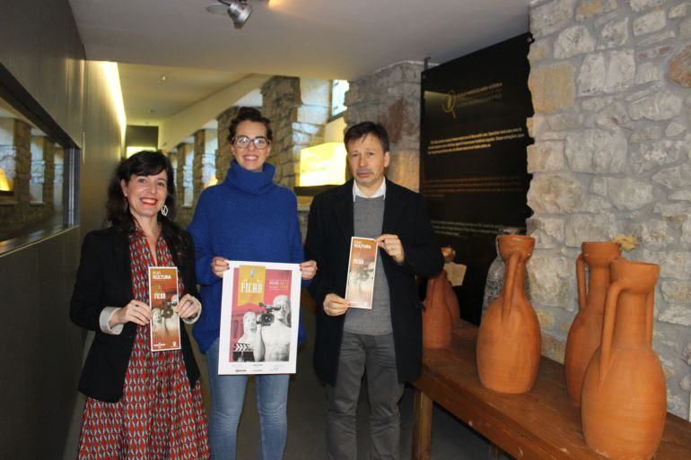 María José Noain, Juncal Eizaguirre e Iñigo Market en la presentación del Ficab.