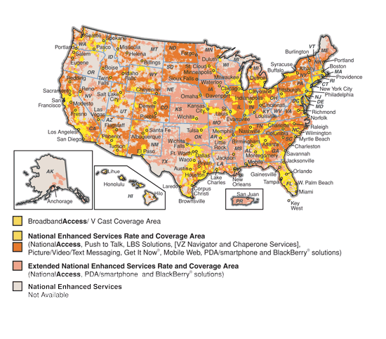 27 Verizon Wireless Coverage Map Maps Online For You