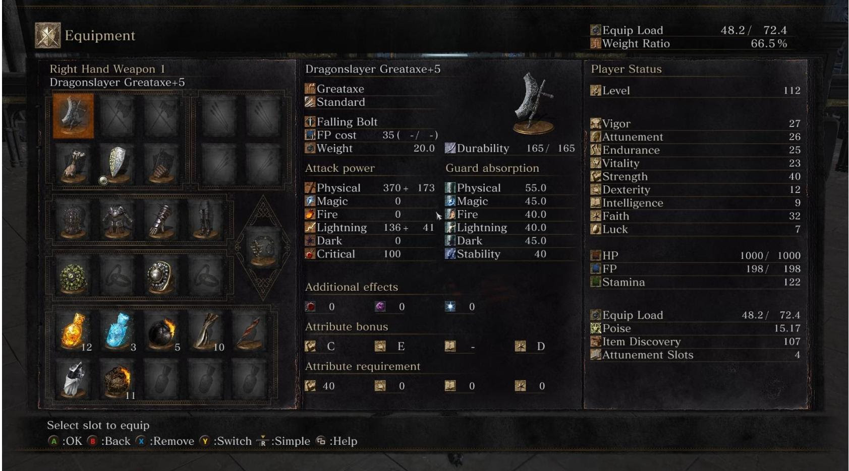 92 S SCALING INT WEAPONS DS3 HowScaling