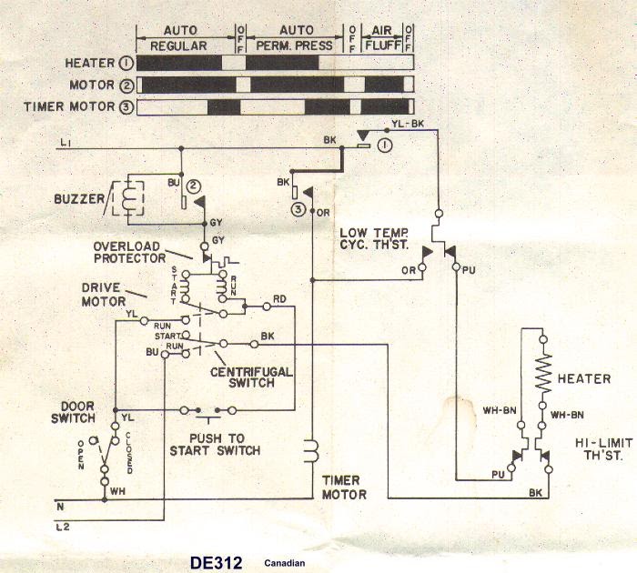 Frigidaire Refrigerator Schematic Diagram