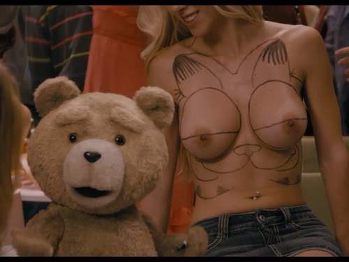 Some Nudes Garfield Tits From The Movie Ted