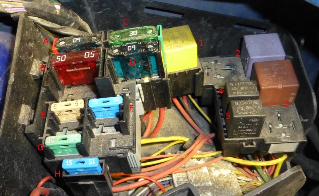 Renault Clio Mk3 Fuse Box Location