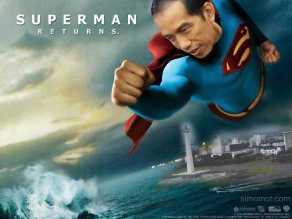 Gambar Blogku Foto Foto Jokowi Dalam Bingkai Superhero