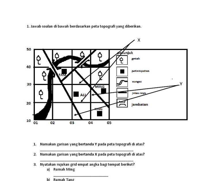 Soalan Geografi Tingkatan 2 / Soalan Pertengahan Tahun Geografi