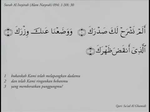 Surah Insyirah Rumi - englshmima