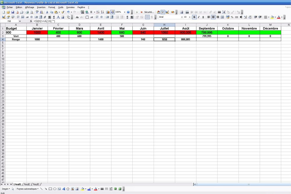 Formule Excel Si Couleur Cellule Alors Choix de Couleur