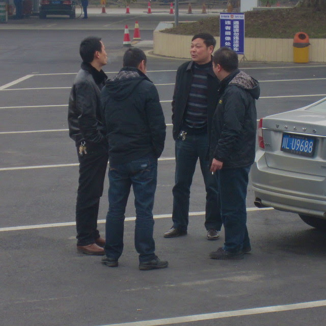 On the road, Chengdu-Emei