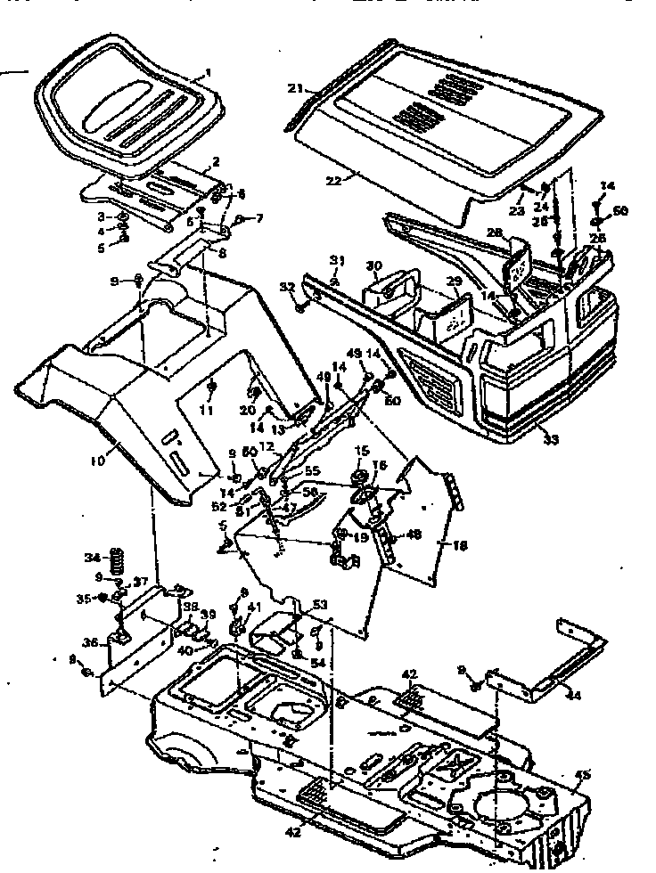 Sears Craftsman Lawn Mower Parts Diagram | Reviewmotors.co