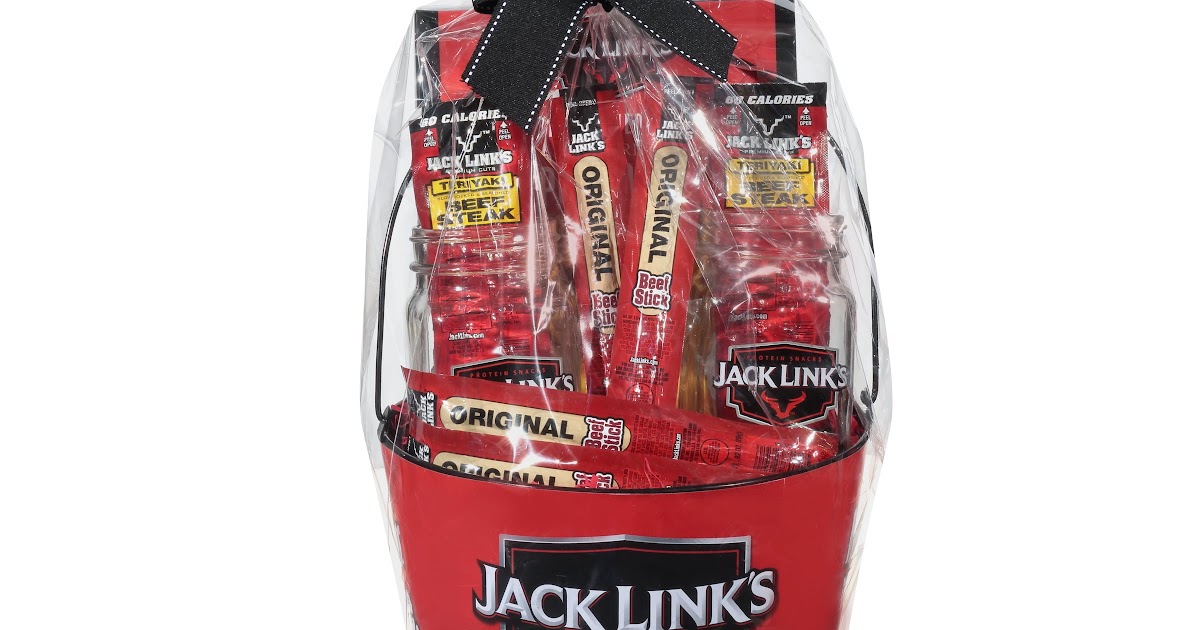 Jack Links Beef Jerky Gift Basket Basket Poster