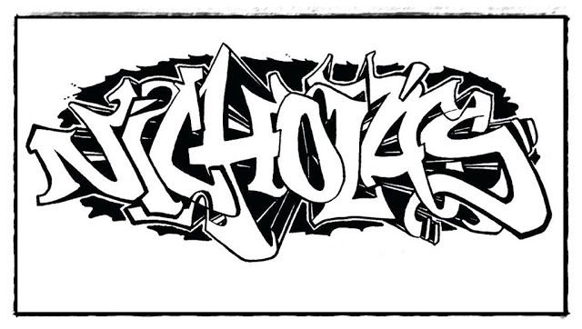 10 Coole Graffiti Abc Buchstaben Ausdrucken Kostenlos Graffiti