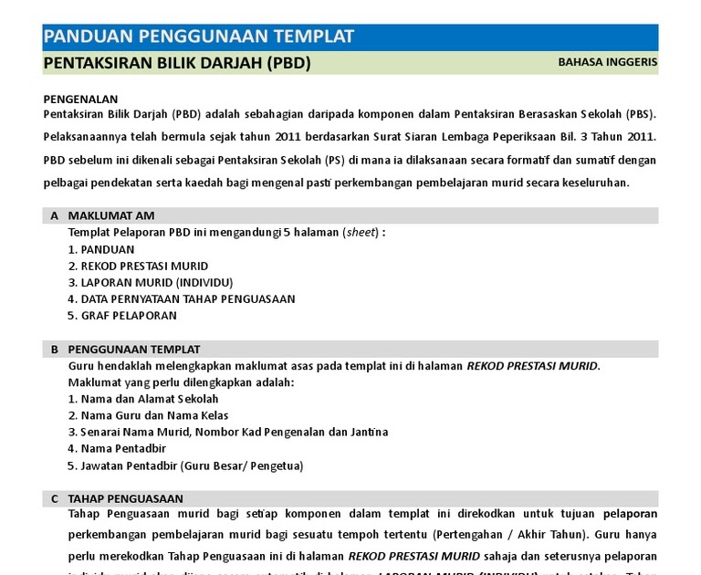 Template Pbd Tahun 3 2019  MALAUKUIT