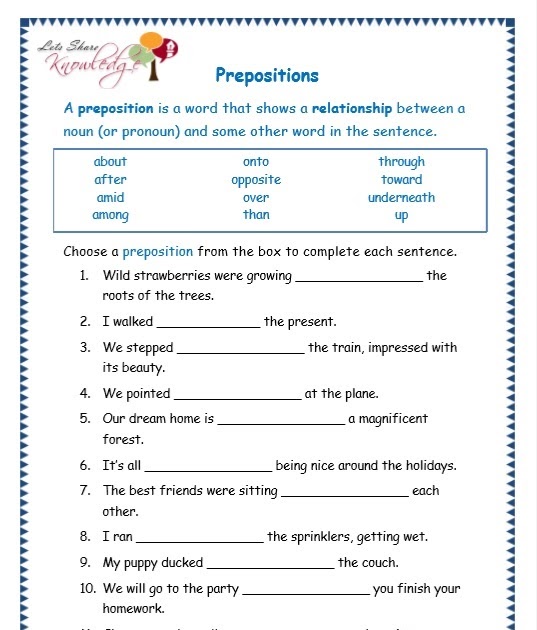 English Worksheets Grade 7 Grade 7 Unit Test English ESL Worksheets For Distance