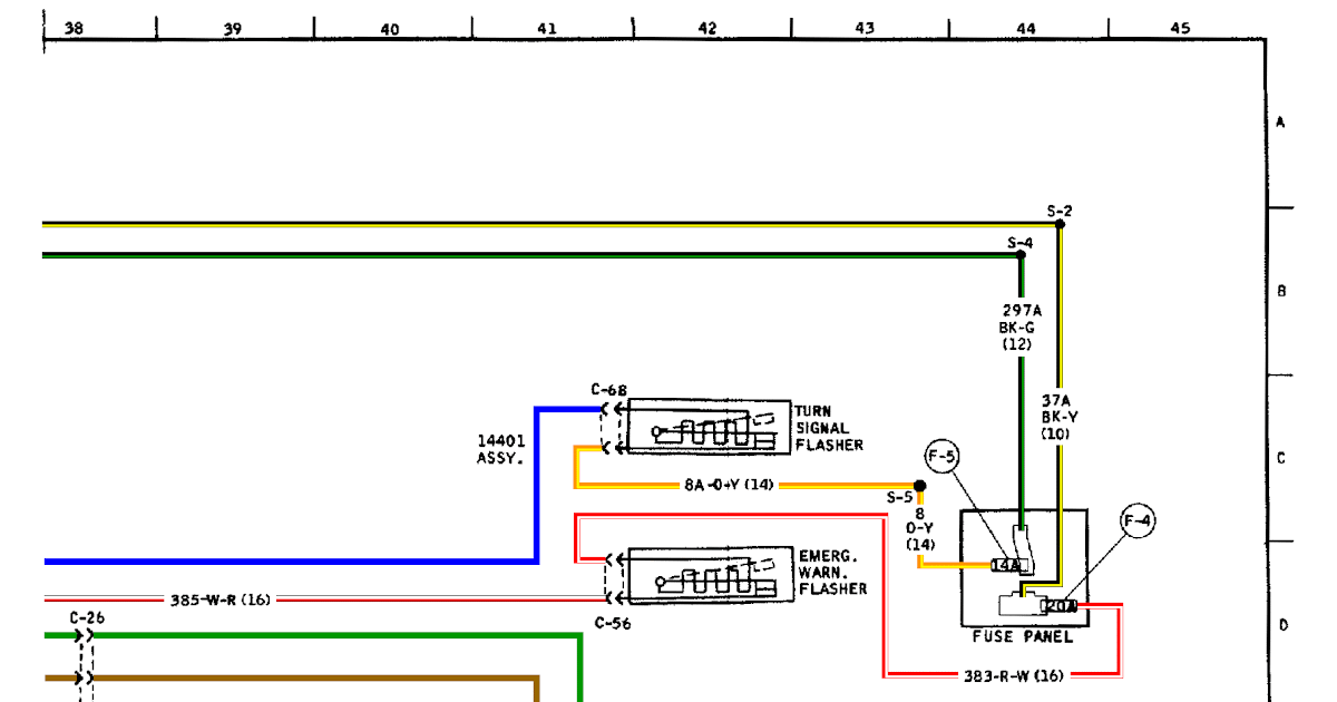 Bronco Turn Signal Flasher Wiring Schematic - Wiring Diagram Schema